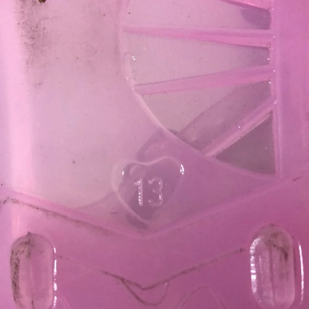 Pink Strawberry Jelly Sandals Girl size 13